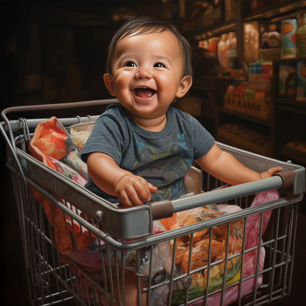 baby-in-a-shopping-cart