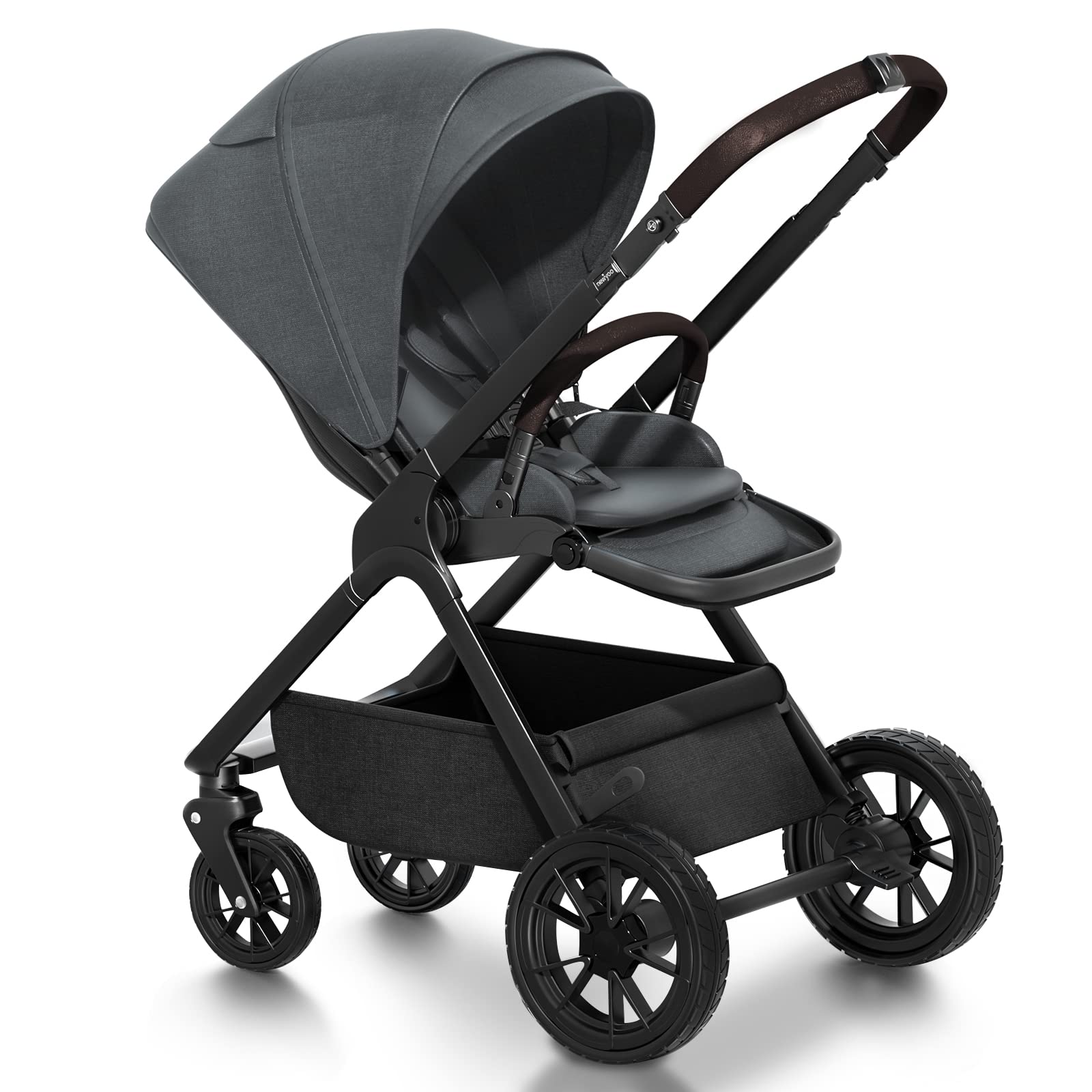 Newyoo Baby Stroller with Shock-Absorbing Wheels