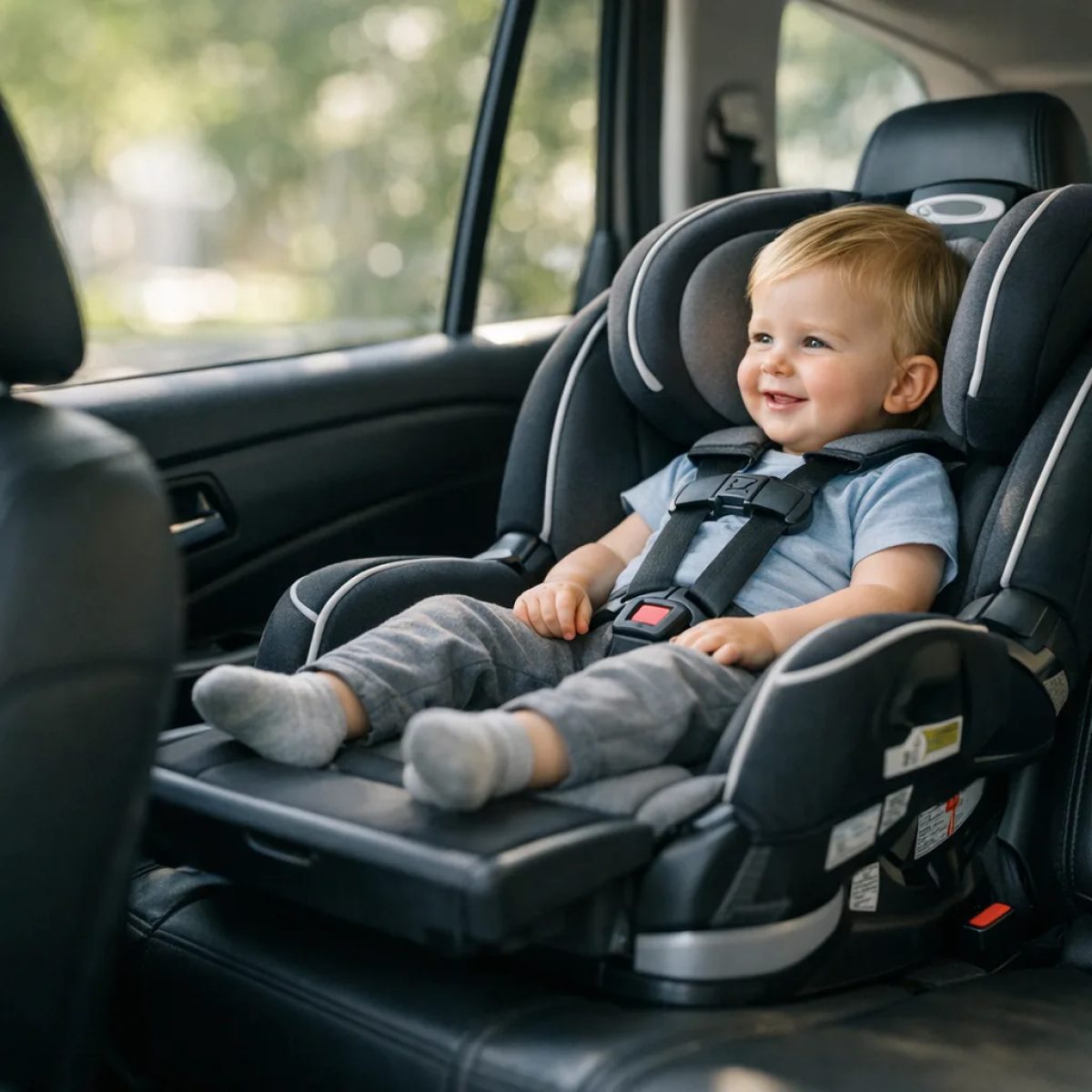 Graco Extend2Fit 3-in-1 car seat review with extended rear-facing panel