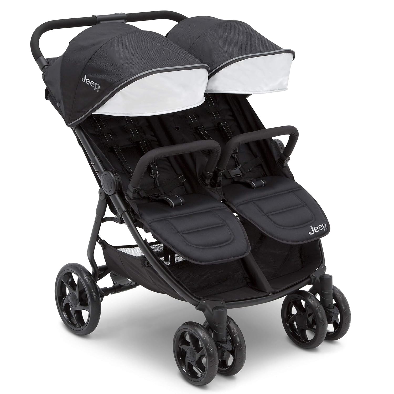 Jeep Destination Ultralight Double — Two children and the highest child weight limit on this page.